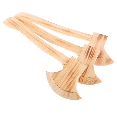 COLLBATH 3 Stück -dekore Halloween Tell Dir Vor, Zu Halloween- Beil Hatchet Axe Gefälschte Für Halloween Halloween- Partyzubehör Holz von COLLBATH
