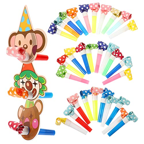 COLLBATH 30Stücke Partybläser Für Kindergeburtstage Lustige Für Partys Dekoration Für Geburtstagsfeiern Und Festlichkeiten Randomisiert von COLLBATH
