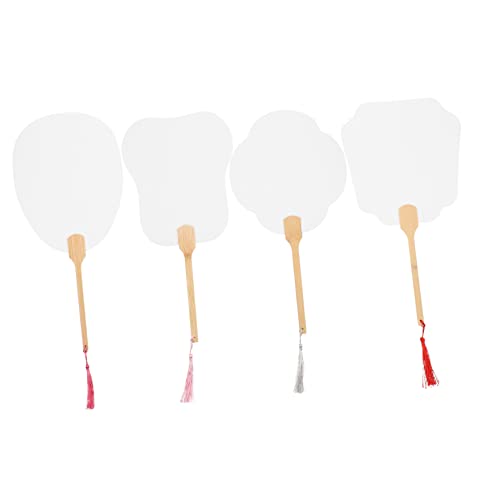 COLLBATH 4 Stück Blanko Fächer aus Papier und DIY Malbare Handfächer für Dekoration Hochzeiten und Bastelprojekte für Kreative Gestaltung COLLBATH 4 Stück Blanko Fächer aus Papier und DIY Malbare Handfächer für Dekoration Hochzeiten und Bastelprojekte für Kreative Gestaltung von COLLBATH
