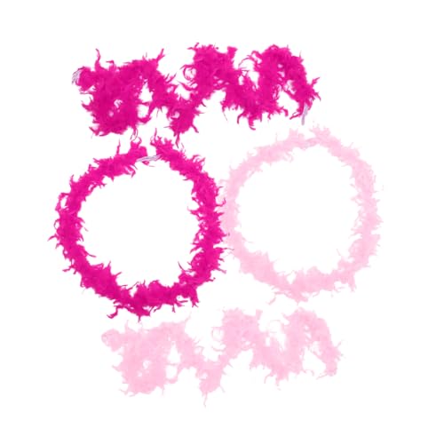 COLLBATH 4 Stück Federstreifendekoration Boas heiße rosa Boa für Party Bunte Boa Nähboa Federboa Federn trimmen DIY-Boa Boa-Zubehör Boa-Dekorationen Kleidung Boa Frauen Boa COLLBATH 4 Stück Federstreifendekoration Boas heiße rosa Boa für Party Bunte Boa Nähboa Federboa Federn trimmen DIY-Boa Boa-Zubehör Boa-Dekorationen Kleidung Boa Frauen Boa von COLLBATH