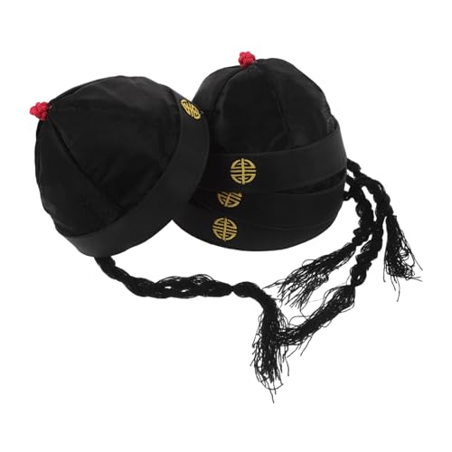COLLBATH 4 Stück Teiliges Antike Chinesische Hüte Qing Königlich Handbestickt Kostüm Kopfbedeckung für Erwachsene Theater Cosplay Bühnenauftritt COLLBATH 4 Stück Teiliges Antike Chinesische Hüte Qing Königlich Handbestickt Kostüm Kopfbedeckung für Erwachsene Theater Cosplay Bühnenauftritt von COLLBATH