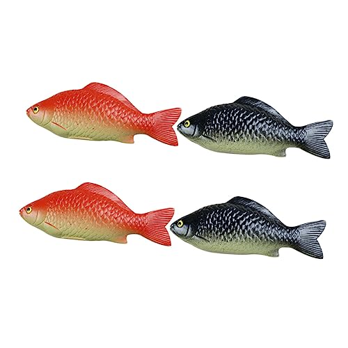 COLLBATH 4 Stück Teiliges Fischmodell Realistische Nachbildung Kreatives Lernspielzeug Dekoratives Heimaccessoire Farbenfrohe Kunststofffische für Kinderzimmer und Bastelprojekte COLLBATH 4 Stück Teiliges Fischmodell Realistische Nachbildung Kreatives Lernspielzeug Dekoratives Heimaccessoire Farbenfrohe Kunststofffische für Kinderzimmer und Bastelprojekte von COLLBATH