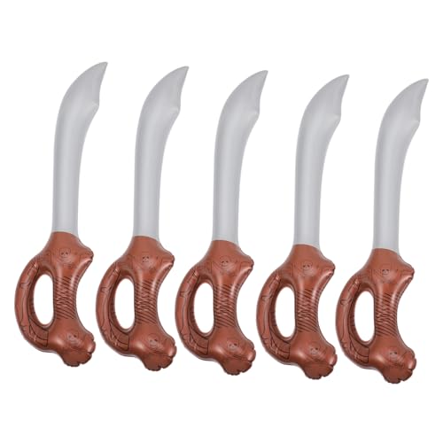 COLLBATH 5 Stück Aufblasbare Piratenhämmer PVC Piratenspielzeug für Piratenparty Kostüm Zubehör für Halloween Cosplay und Bühnenauftritte COLLBATH 5 Stück Aufblasbare Piratenhämmer PVC Piratenspielzeug für Piratenparty Kostüm Zubehör für Halloween Cosplay und Bühnenauftritte von COLLBATH