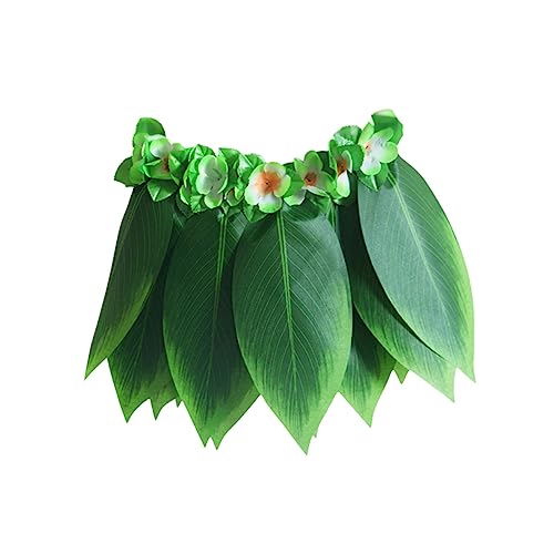 COLLBATH 5-teiliges Hula-rock-set Mit Grünen Blättern Blumenketten Armbändern Stirnband Für Hawaii Party-kostüm COLLBATH 5-teiliges Hula-rock-set Mit Grünen Blättern Blumenketten Armbändern Stirnband Für Hawaii Party-kostüm von COLLBATH