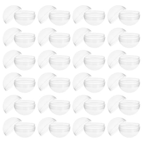 COLLBATH 50 Stück Runde Füllbare Behälter für Kaugummiautomaten Partygeschenke DIY Bastelprojekte und Ostereier für Spielzeugaufbewahrung COLLBATH 50 Stück Runde Füllbare Behälter für Kaugummiautomaten Partygeschenke DIY Bastelprojekte und Ostereier für Spielzeugaufbewahrung von COLLBATH