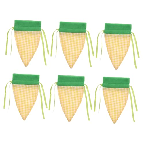 COLLBATH Karotten-samtbeutel 6 Stück Karottenform Kordelzugbeutel Stoffbeutel Für Osterpartys Geschenktüten Für Die Ostersuche Süßigkeitenaufbewahrung COLLBATH Karotten-samtbeutel 6 Stück Karottenform Kordelzugbeutel Stoffbeutel Für Osterpartys Geschenktüten Für Die Ostersuche Süßigkeitenaufbewahrung von COLLBATH