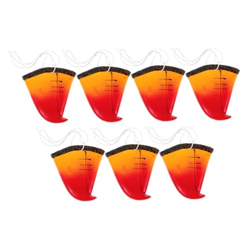 COLLBATH 7 Stück Vinyl Vogel Schnabel Realistische Tierkostüm Maske für Rollenspiel zu Halloween Geburtstagsfeiern Kostüm Events und Partys von COLLBATH