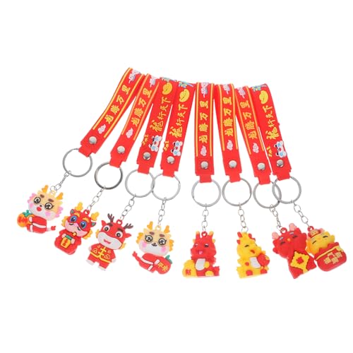COLLBATH 8 Stück Sternzeichen Drache Schlüsselanhänger Drachen Schlüsselbund Kammerdiener Kette Ring Tierischer Schlüsselanhänger Dekorative Taschenanhänger Kieselgel COLLBATH 8 Stück Sternzeichen Drache Schlüsselanhänger Drachen Schlüsselbund Kammerdiener Kette Ring Tierischer Schlüsselanhänger Dekorative Taschenanhänger Kieselgel von COLLBATH
