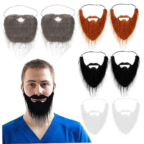 COLLBATH 8Stücke Falscher Für Männer Teiliges Kostümzubehör Bequeme Für Halloween Karneval Für Cosplay Partys von COLLBATH