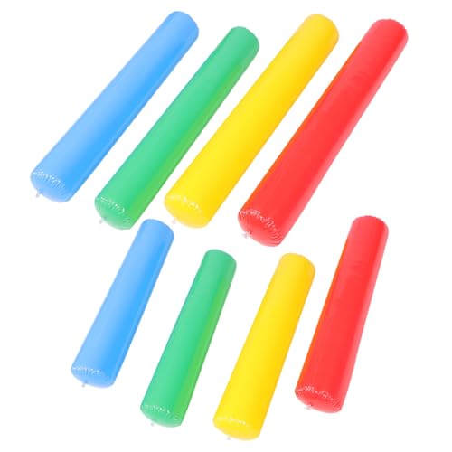 COLLBATH 8 Stücke Jungen Und Mädchen Aufblasbare Jubel Stick Spielzeug Kleinkind Party Für Sport Spiele Konzerte von COLLBATH