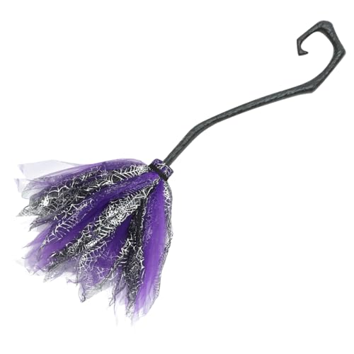 COLLBATH Abnehmbarer Hexenbesen Halloween Deko Besen Leichtes Cosplay Requisit Flexibel für Hexenkostüm Party Fasching COLLBATH Abnehmbarer Hexenbesen Halloween Deko Besen Leichtes Cosplay Requisit Flexibel für Hexenkostüm Party Fasching von COLLBATH