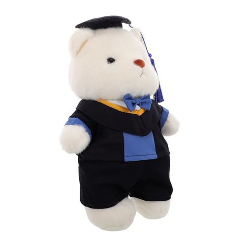 COLLBATH Abschlusssaison Bärenpuppe Abschlussblumenbär High-School-Abschlussbär Mini-Abschlussbär-Ornament Abschlussbär-Dekoration Abschlusstiere Mini Grad Stofftier Diplom-Bär Plüsch Blau COLLBATH Abschlusssaison Bärenpuppe Abschlussblumenbär High-School-Abschlussbär Mini-Abschlussbär-Ornament Abschlussbär-Dekoration Abschlusstiere Mini Grad Stofftier Diplom-Bär Plüsch Blau von COLLBATH