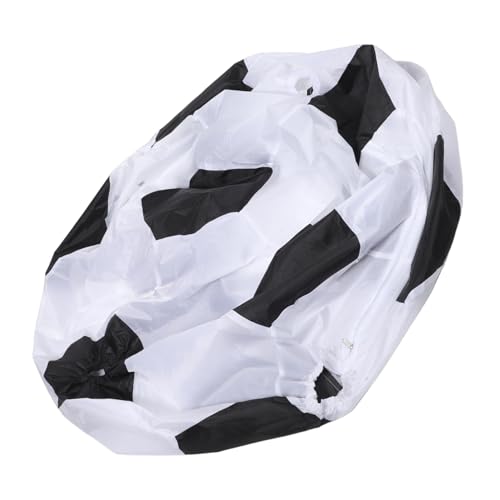 COLLBATH Aufblasbare Fußballkleidung ausgefallenes Ballkostüm aufblasbare Fußbälle Halloween-Fußball Sportkostüme für Damen Fußballkostüme für Jungen Fußballspieler-Kostüm Polyester von COLLBATH