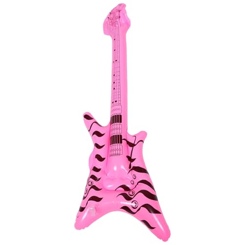 COLLBATH Aufblasbare Gitarre Rock Star Bass für Partys als Fotodeko und Party Requisiten für Jahre Geburtstagsfeiern für Musikveranstaltungen und Karneval von COLLBATH