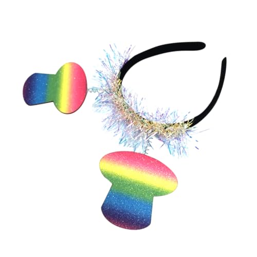 COLLBATH Buntes Mädchen Haarband mit Kleinem Hutmotiv Party Kopfbedeckung Verstellbares Haarband für Geburtstagsfeiern Cosplay und Alltagsgebrauch Geeignet für Mädchen COLLBATH Buntes Mädchen Haarband mit Kleinem Hutmotiv Party Kopfbedeckung Verstellbares Haarband für Geburtstagsfeiern Cosplay und Alltagsgebrauch Geeignet für Mädchen von COLLBATH