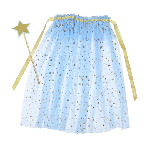 COLLBATH Caped -zauberstab Sparkle Cape Karnevalsumhang Glitzermantel Performance-umhang Halloween-schal-umhang Verkleide Dich Als Rollenspiel Umhang Verkleiden Gittergewebe Himmelblau COLLBATH Caped -zauberstab Sparkle Cape Karnevalsumhang Glitzermantel Performance-umhang Halloween-schal-umhang Verkleide Dich Als Rollenspiel Umhang Verkleiden Gittergewebe Himmelblau von COLLBATH