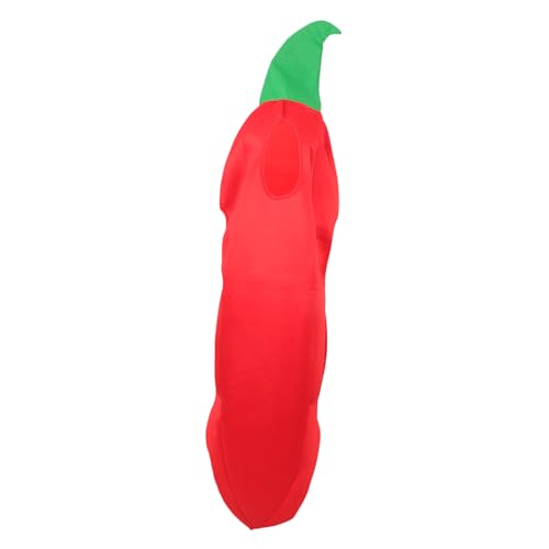 COLLBATH Chili Pfeffer Kostüm Für Neuheit Kinderkostüm Pfeffer Cosplay Kostüm Pfeffer Kleidung Chili Kostüm Pfeffer Cosplay Kleidung Für Cosplay Dekorationen Stoff Rot COLLBATH Chili Pfeffer Kostüm Für Neuheit Kinderkostüm Pfeffer Cosplay Kostüm Pfeffer Kleidung Chili Kostüm Pfeffer Cosplay Kleidung Für Cosplay Dekorationen Stoff Rot von COLLBATH