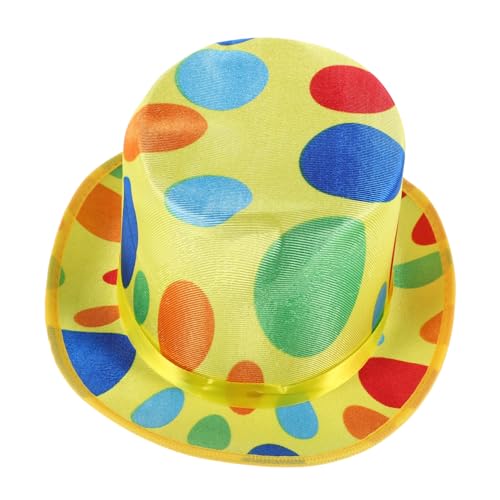 COLLBATH Clown-Hut Karneval Geburtstagsfeier Kappe Karikatur klein Clown -Top -Hut hoch lustig clown kostüm Zirkushüte Clownhut Mützen dummer Hut Clown-Kostüm Gestrick COLLBATH Clown-Hut Karneval Geburtstagsfeier Kappe Karikatur klein Clown -Top -Hut hoch lustig clown kostüm Zirkushüte Clownhut Mützen dummer Hut Clown-Kostüm Gestrick von COLLBATH