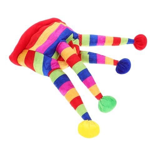 COLLBATH Eleganter Clownhut Stirnband Karnevalsdekorationen Für Party Halloween Clownkostüm Zubehör Filz Vielseitig Einsetzbar von COLLBATH