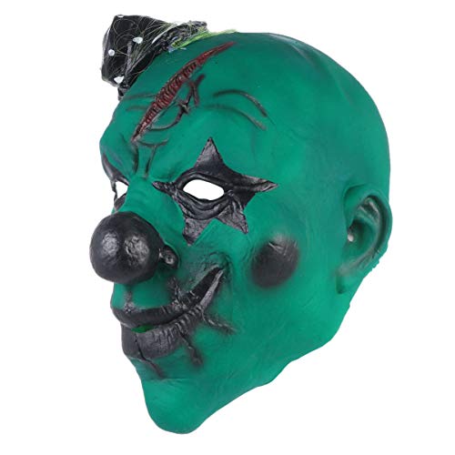 COLLBATH Kopfbedeckungs-requisiten Halloween Grüner Clown Gruseliges Cosplay-zubehör Für Musikfestivals Karneval Und Verkleidungsveranstaltungen COLLBATH Kopfbedeckungs-requisiten Halloween Grüner Clown Gruseliges Cosplay-zubehör Für Musikfestivals Karneval Und Verkleidungsveranstaltungen von COLLBATH