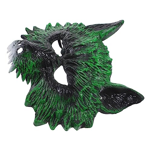 COLLBATH Halloween Maske Grüne Maske Fangs Kostüme Prop COLLBATH Halloween Maske Grüne Maske Fangs Kostüme Prop von COLLBATH