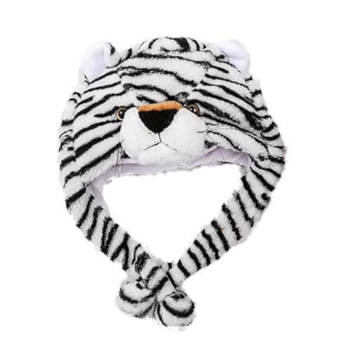 COLLBATH Tigermütze Für Junge Mädchen Dekorative Wintermütze Bequeme Kindermütze Hübsches Kinderaccessoire Geruchsneutrales Material von COLLBATH