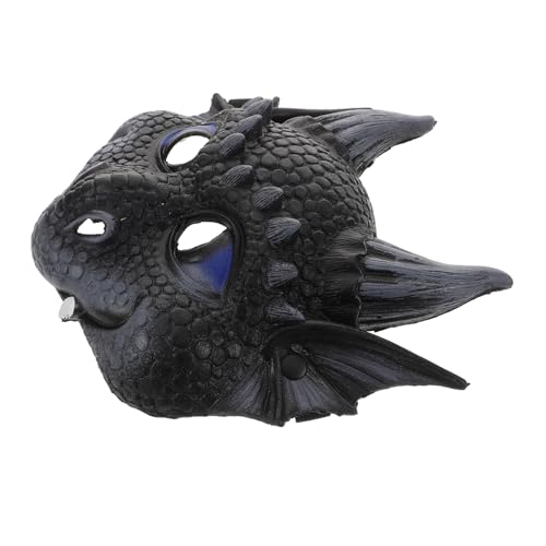 COLLBATH Drachenmaske für Leichte Cosplay Maske für Halloween und Rollenspiele Wiederverwendbar und Einfach zu Reinigen für Partys und Verkleidungen von COLLBATH