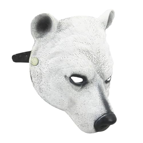 COLLBATH Realistische Maske Gruselige Tierkopfbedeckung Halloween Halbgesichtskostüme COLLBATH Realistische Maske Gruselige Tierkopfbedeckung Halloween Halbgesichtskostüme von COLLBATH