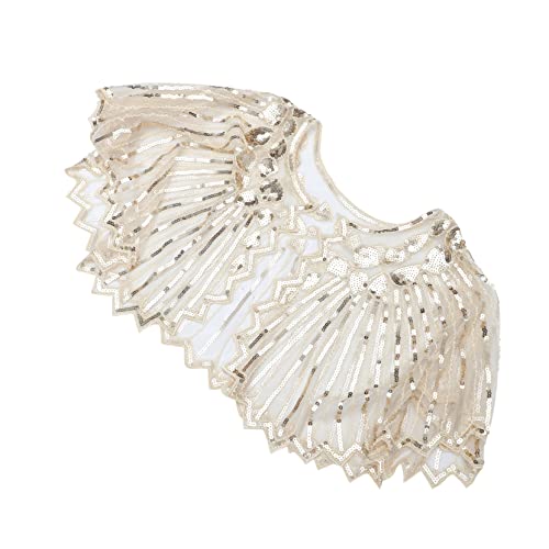 COLLBATH Elegantes Vintage Cape mit Pailletten für Damen Kostümpartys Bühnenauftritte Fotoshootings Vielseitig Hochwertige Verarbeitung für Geburtstags Weihnachtsfeiern COLLBATH Elegantes Vintage Cape mit Pailletten für Damen Kostümpartys Bühnenauftritte Fotoshootings Vielseitig Hochwertige Verarbeitung für Geburtstags Weihnachtsfeiern von COLLBATH