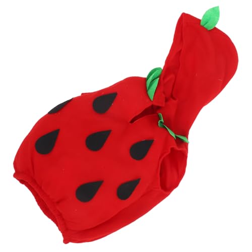 COLLBATH Erdbeerkleid Für Mädchen Erdbeerkostüme Obstkostümanzug Lebendiges Erdbeerdesign Weiche Materialien Kapuzenstil Leuchtende Bühnenfarben Pflegeleicht COLLBATH Erdbeerkleid Für Mädchen Erdbeerkostüme Obstkostümanzug Lebendiges Erdbeerdesign Weiche Materialien Kapuzenstil Leuchtende Bühnenfarben Pflegeleicht von COLLBATH