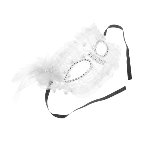 COLLBATH Maskerade-frauen-halbgesicht Mit Feder Cosplay-halbgesicht Für Halloween-dekorationen Und Events COLLBATH Maskerade-frauen-halbgesicht Mit Feder Cosplay-halbgesicht Für Halloween-dekorationen Und Events von COLLBATH