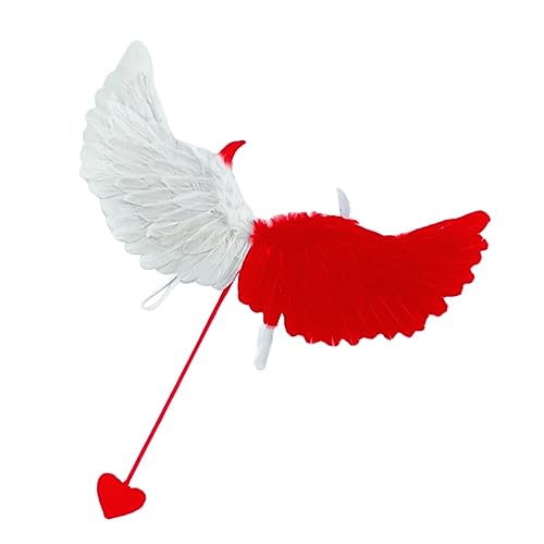 COLLBATH Federflügel Flügel Kostüm für Erwachsene Amor-Zubehör für Erwachsene Dekor Fee halloween kostüm erwachsene Kostüm Flügel Flügelstütze für Erwachsene Dämon Kleidung Requisiten Stoff von COLLBATH