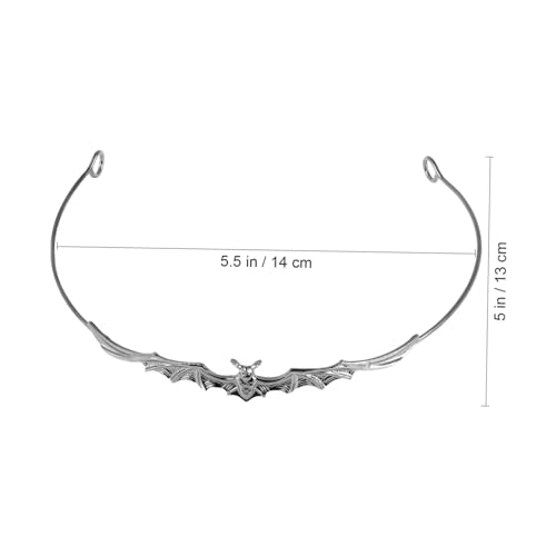 COLLBATH Fledermauskrone Kopfschmuck Fledermaus Tiara Stirnband Fledermäuse Halloween Accessoire Fledermaus Haarschmuck Trendy Party Halloween Haarbänder Vampir Accessoires COLLBATH Fledermauskrone Kopfschmuck Fledermaus Tiara Stirnband Fledermäuse Halloween Accessoire Fledermaus Haarschmuck Trendy Party Halloween Haarbänder Vampir Accessoires von COLLBATH