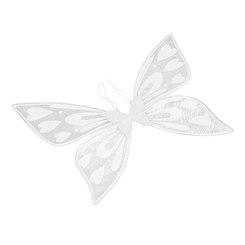 COLLBATH Flügel Kostüm Aus Organza Leuchtende Schmetterlingsflügel Für Party Leicht Tragbar Mit Riemen Exquisites Feenflügel Für Cosplay Und Festival von COLLBATH