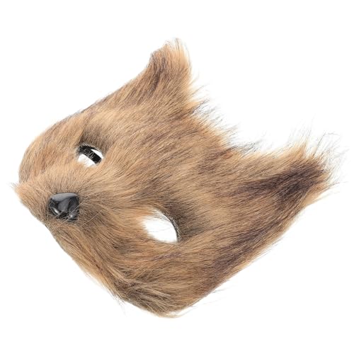 COLLBATH Tiermaske Halbgesichtsmaske Kostüm Für Erwachsene Realistisches Halloween-party-zubehör von COLLBATH
