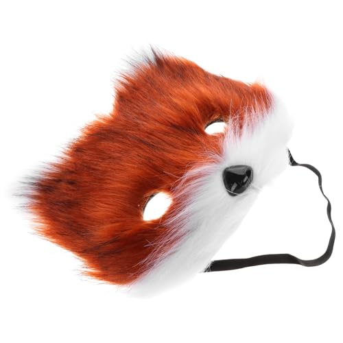 COLLBATH Fuchs Maske tierische weiße Maskenzeichnung pelzige Kostüme Spitzenmaske Maskenfuchs LED-Maske tiermasken halloween maske Maskerade Masken Cosplay-Tiermaske Plastik Light Brown COLLBATH Fuchs Maske tierische weiße Maskenzeichnung pelzige Kostüme Spitzenmaske Maskenfuchs LED-Maske tiermasken halloween maske Maskerade Masken Cosplay-Tiermaske Plastik Light Brown von COLLBATH