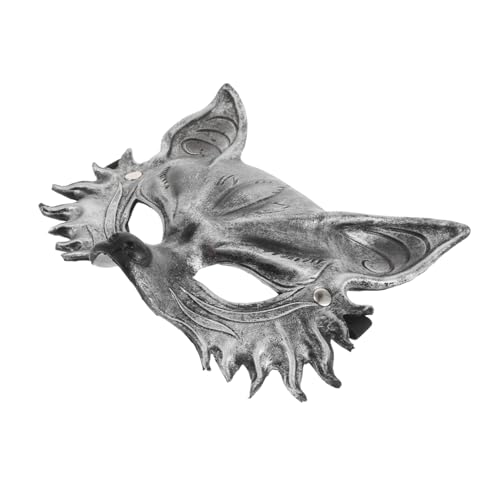 COLLBATH Realistische Halloween-fuchsmaske Leichte Pu-maske Für Tierkostüm Verschleißfeste Cosplay-maske Partyzubehör von COLLBATH