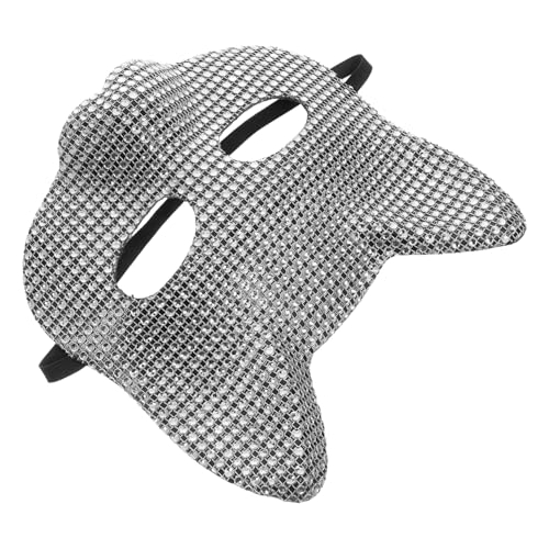 COLLBATH Funkelnde Katzenmaske für Damen Verstellbare Maske für Halloween Karneval und Kostümpartys Einzigartige Fuchsform mit Glitzersteinen für Cosplay und Themen Events von COLLBATH