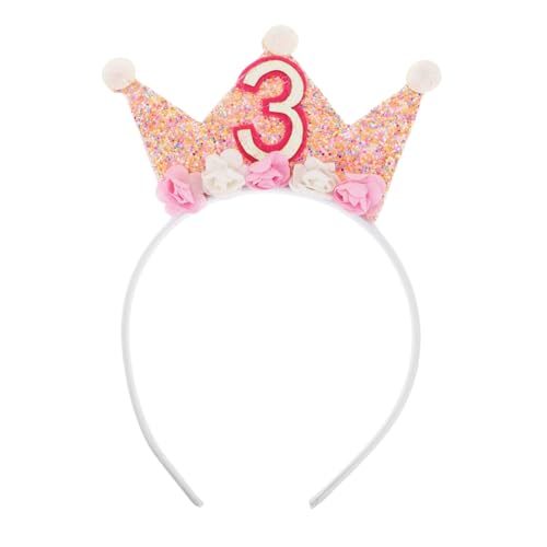 COLLBATH Geburtstagskrone für Glitter Haarreif Tiara für Jährige Partyaccessoires für Geburtstagsfeiern Elegant Bezaubernd für Prinzessinnen Dress Up COLLBATH Geburtstagskrone für Glitter Haarreif Tiara für Jährige Partyaccessoires für Geburtstagsfeiern Elegant Bezaubernd für Prinzessinnen Dress Up von COLLBATH