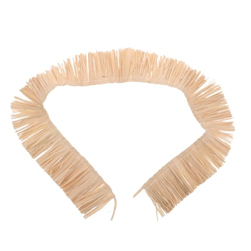 COLLBATH Geflochtener Bast-Braai Handwerk Stroh Hochzeit machen Rock Handtasche Quasten Dekorative Quasten Kleidungsdekoration Taschenzubehör für Handtaschen Natürliche Pflanzen Beige COLLBATH Geflochtener Bast-Braai Handwerk Stroh Hochzeit machen Rock Handtasche Quasten Dekorative Quasten Kleidungsdekoration Taschenzubehör für Handtaschen Natürliche Pflanzen Beige von COLLBATH