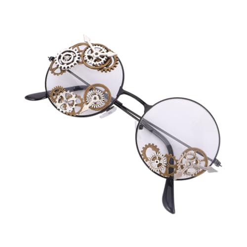 COLLBATH Gothic Cosplay Brille für Halloween Party Leichte Langlebige Deko Brille im Einzigartigen Design als Kostüm Requisite für Fotos von COLLBATH