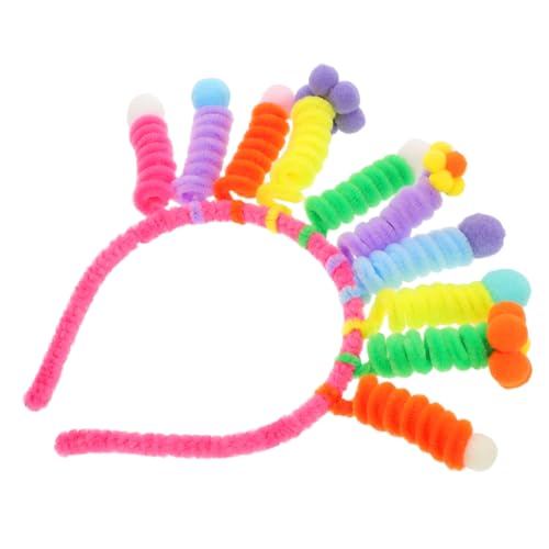 COLLBATH Haarschmuck Party Anzieh Stirnbänder Mädchen Kopfschmuck Kopfbedeckungen Accessoires Damen Haarreifen Süßes Stirnband Lustiges Haarband Kreatives Stirnband Partygeschenke Plüsch von COLLBATH