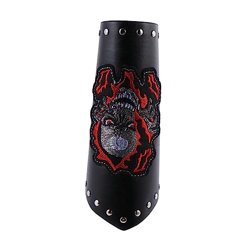COLLBATH Halloween Armguard mit Skull Leichtes Bequemes Handgelenkband Kunstleder für Halloween Partys Gruselige Anlässe für Zombie Horror Themen COLLBATH Halloween Armguard mit Skull Leichtes Bequemes Handgelenkband Kunstleder für Halloween Partys Gruselige Anlässe für Zombie Horror Themen von COLLBATH