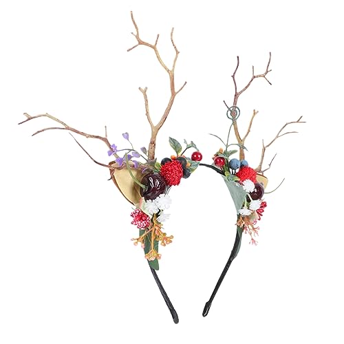 COLLBATH Halloween Haarreif mit Realistischem Rentier Geweih Leichtes Langlebiges Kopfschmuck Accessoire für Mädchen für Halloween Partys Maskeraden und Bühnenauftritte COLLBATH Halloween Haarreif mit Realistischem Rentier Geweih Leichtes Langlebiges Kopfschmuck Accessoire für Mädchen für Halloween Partys Maskeraden und Bühnenauftritte von COLLBATH