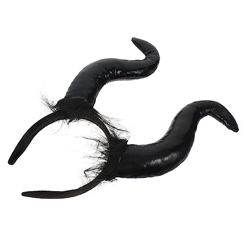 COLLBATH Halloween Hörner Stirnband Teufel Kostüm Kopfschmuck Unisex Leichtes Haarband für Halloween Parade Cosplay Party Modisches und Bequemes Accessoire von COLLBATH