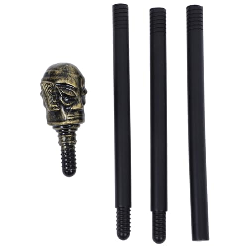 COLLBATH Ägyptischer Zepterstab Spielzeug Halloween-Accessoire Für Kostüm-Requisiten Cosplay-Stock Antikes Thema Rollenspiel Prop Mystischer Spazierstock von COLLBATH