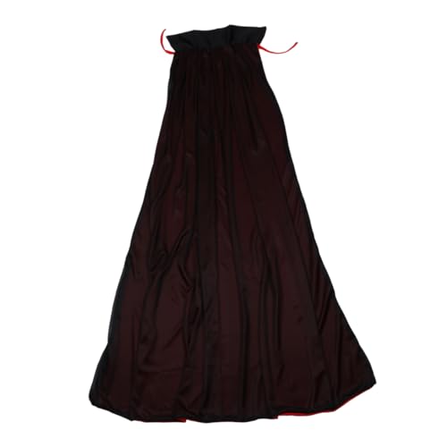 COLLBATH Halloween Kostüm Umhang Seitiger Cloak Rot Party Zubehör für Halloween Verkleidung Cosplay Events Unisex Leicht von COLLBATH