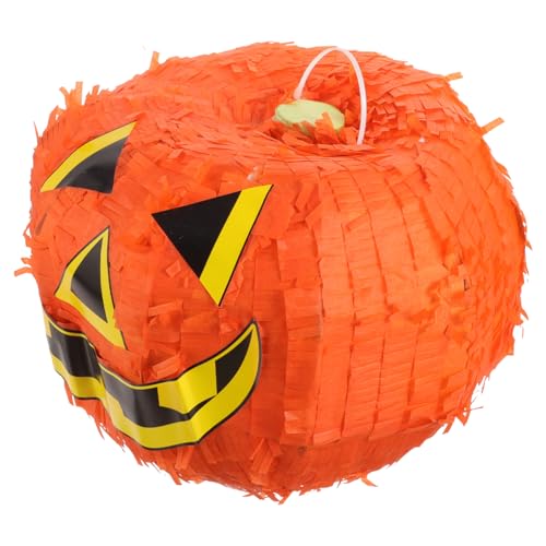 COLLBATH Halloween Kürbis Piñata Dekorative Party Dekoration Zum Befüllen Mit Süßigkeiten Für Halloween Feiern Für Familienfeiern Und Festlichkeiten von COLLBATH