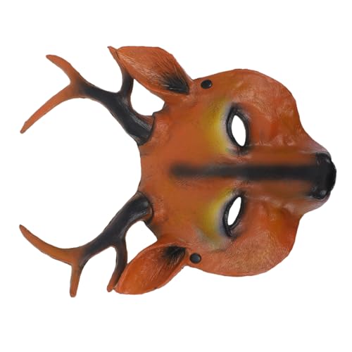 COLLBATH Halloween Maske PU Animal Design Cosplay Kostüm Zubehör für Karneval Maskerade Gruselige Party Atmungsaktiv und Sicher für Erwachsene COLLBATH Halloween Maske PU Animal Design Cosplay Kostüm Zubehör für Karneval Maskerade Gruselige Party Atmungsaktiv und Sicher für Erwachsene von COLLBATH