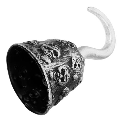 COLLBATH Halloween-Party-Piraten-Requisiten Piratenkostüm für Cosplay Haken Piratenkostüm Halloween- Halloween - Halloween-Schmuck Plastik Dark Grey COLLBATH Halloween-Party-Piraten-Requisiten Piratenkostüm für Cosplay Haken Piratenkostüm Halloween- Halloween - Halloween-Schmuck Plastik Dark Grey von COLLBATH